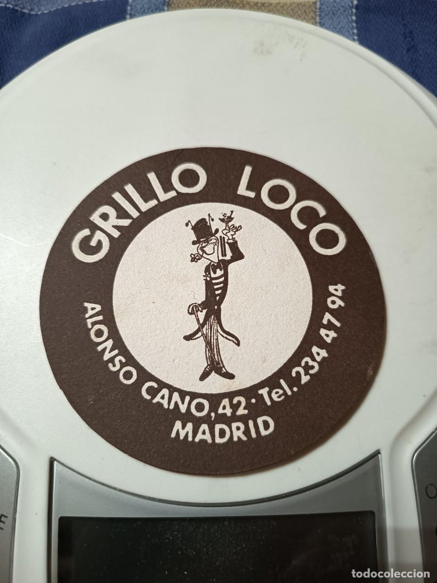 Otros art&iacute;culos de coleccionismo en papel: POSAVASOS CAFE GRILLO LOCO-MADRID