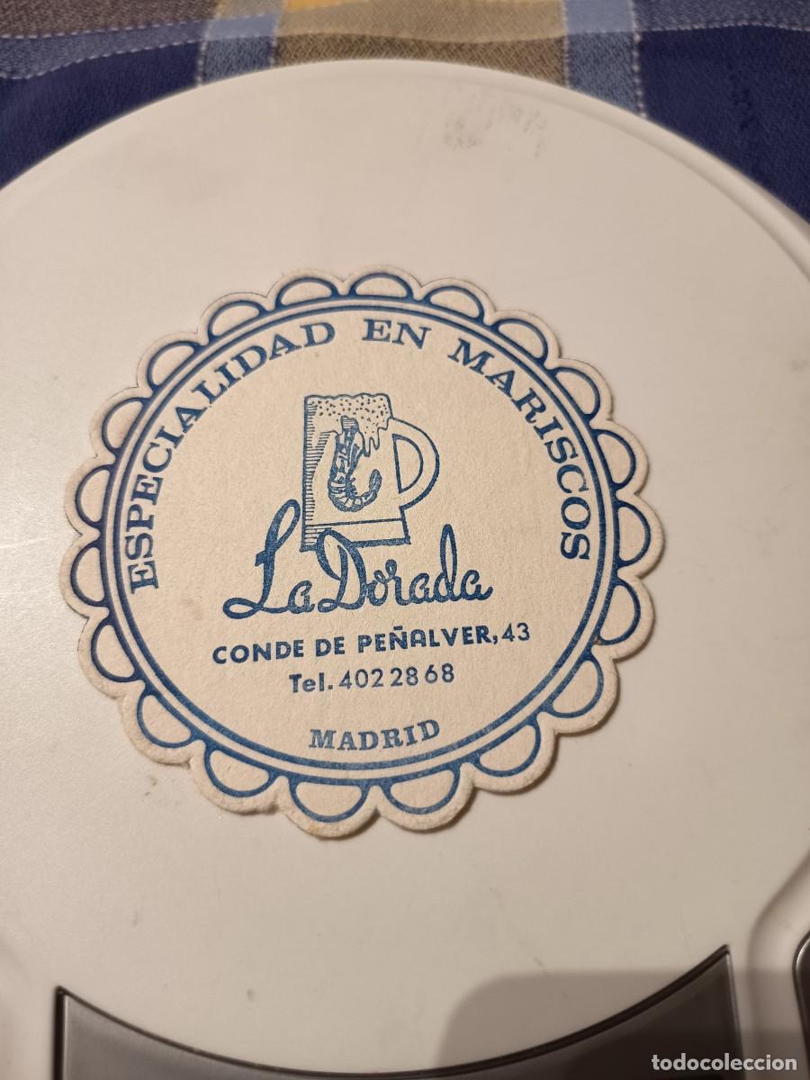 Otros art&iacute;culos de coleccionismo en papel: POSAVASOS RESTAURANTE LA DORADA-MADRID