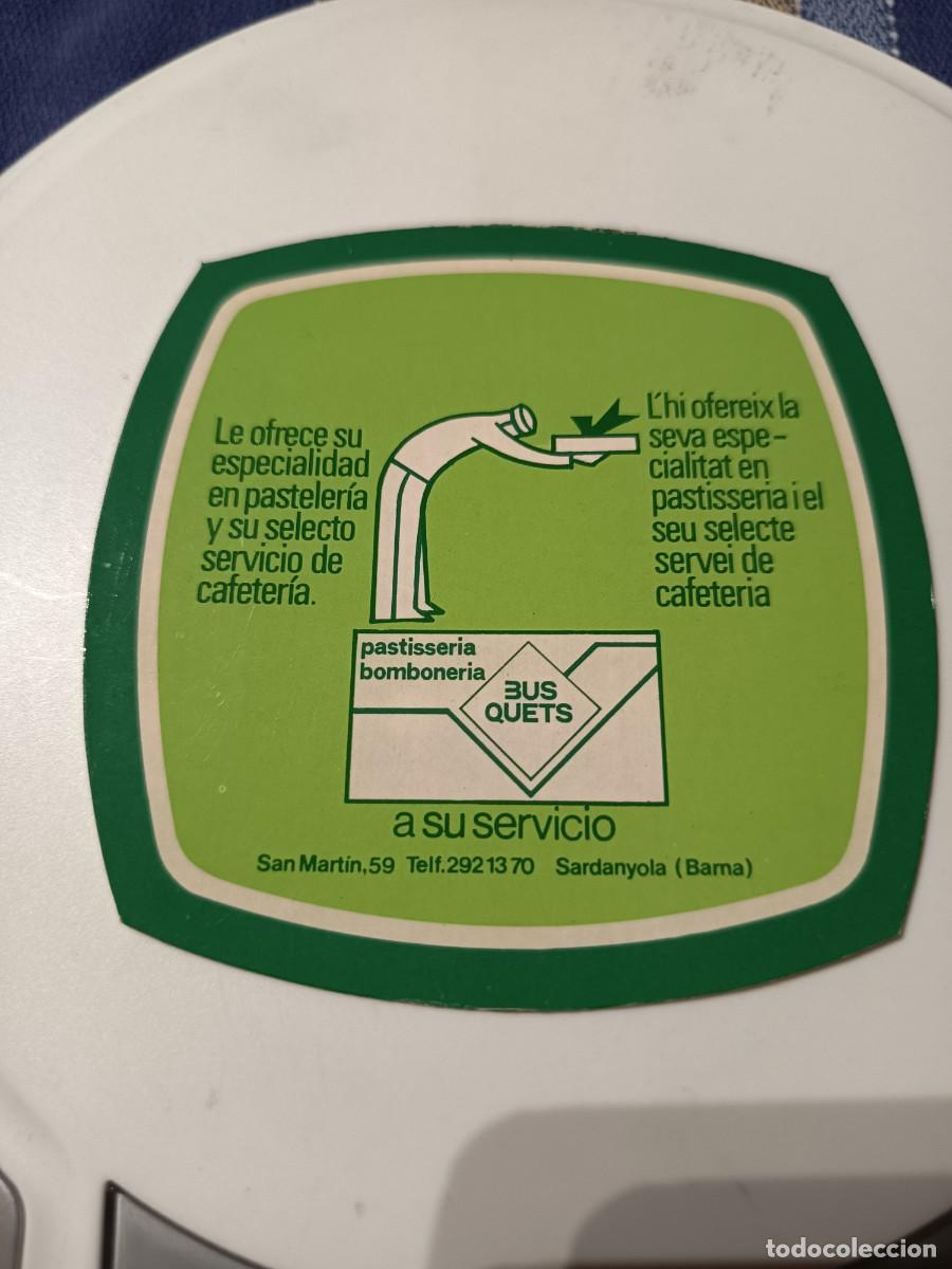 Otros art&iacute;culos de coleccionismo en papel: POSAVASOS PASTELERIA BUS QUETS-SARDANYOLA-BARCELONA