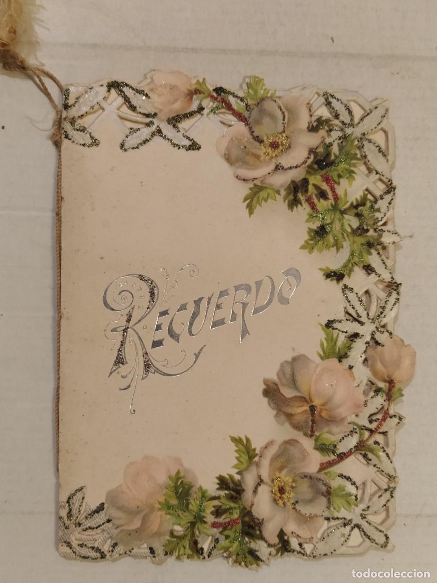 Otros art&iacute;culos de coleccionismo en papel: FELICITACION ANTIGUA TROQUELADA - SALVADOR CORMINAS A ISABEL BORNI -VER FOTOS
