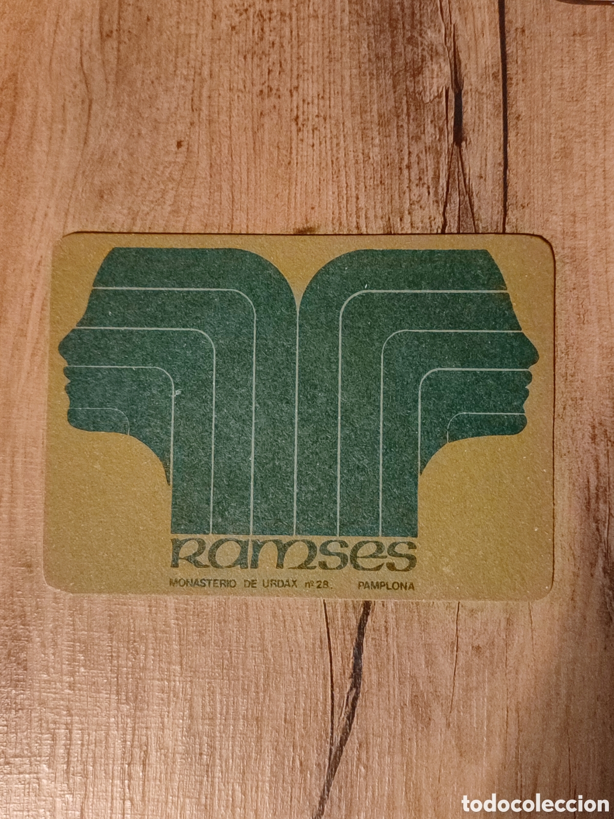 Otros art&iacute;culos de coleccionismo en papel: Posavaso PUB Ramses PAMPLONA NAVARRA