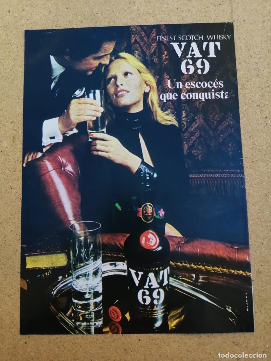 Otros art&iacute;culos de coleccionismo en papel: ANUNCIO. WHISKY VAT 69