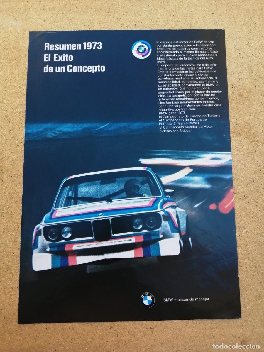 Otros art&iacute;culos de coleccionismo en papel: ANUNCIO. BMW........