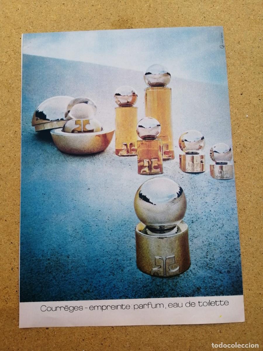 Otros art&iacute;culos de coleccionismo en papel: ANUNCIO. EAU DE TOILETTE COURREGES