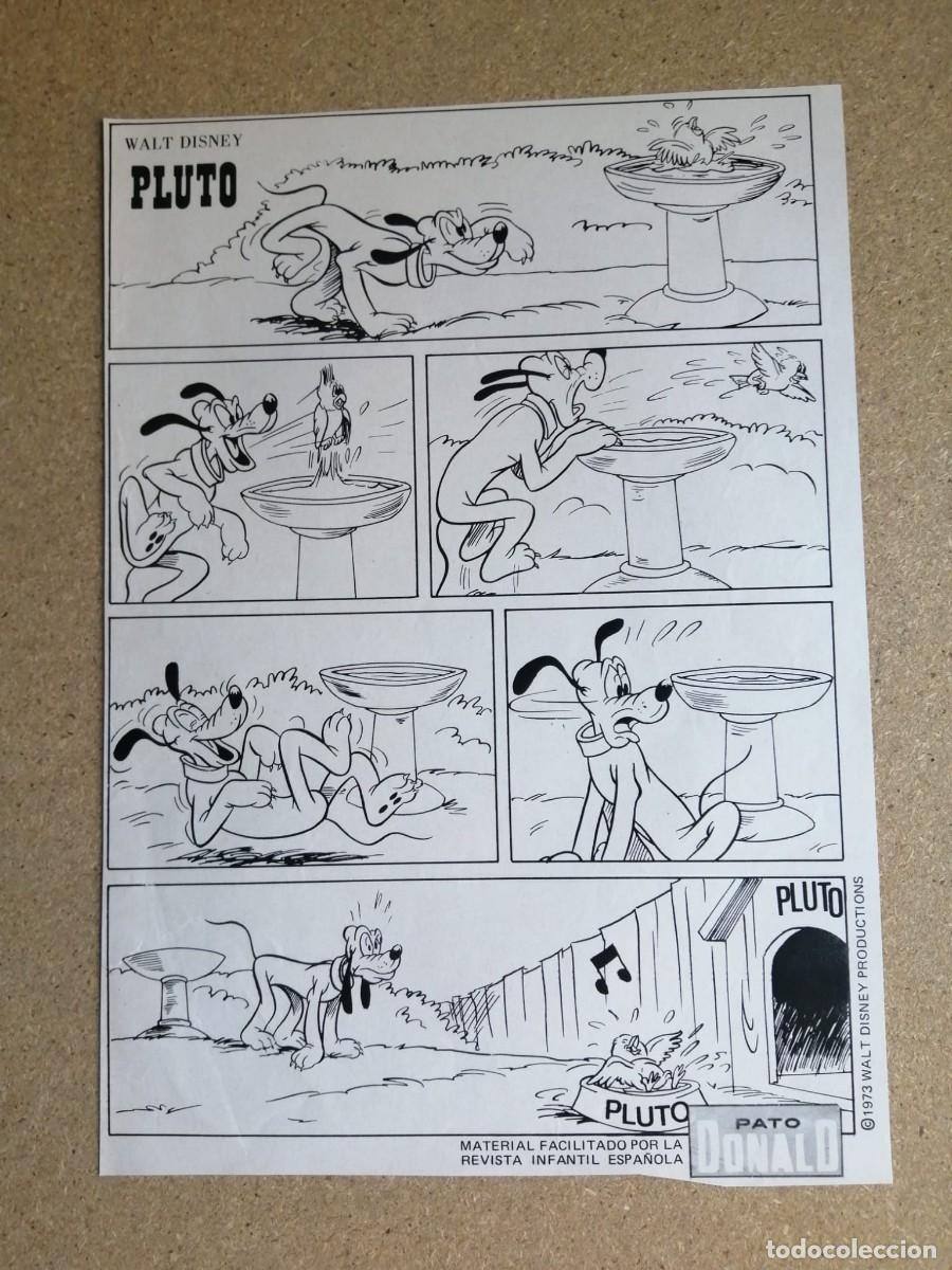 Otros art&iacute;culos de coleccionismo en papel: HOJA COMIC. PLUTO...