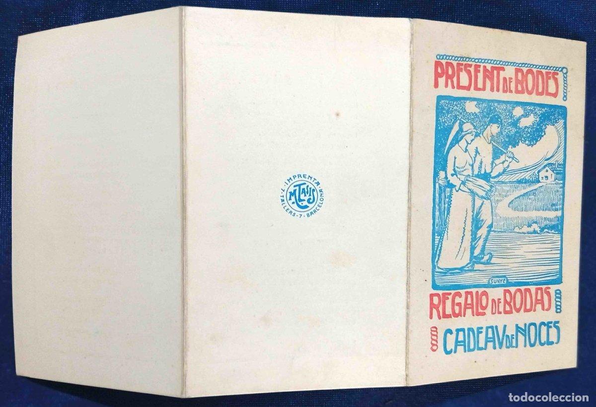 Otros art&iacute;culos de coleccionismo en papel: PRESENT DE BODES / REGALO DE BODAS / CADEAU DE NOCES. PROVERBIS Y ADAGIS POPULARS EN TRES IDIOMES...