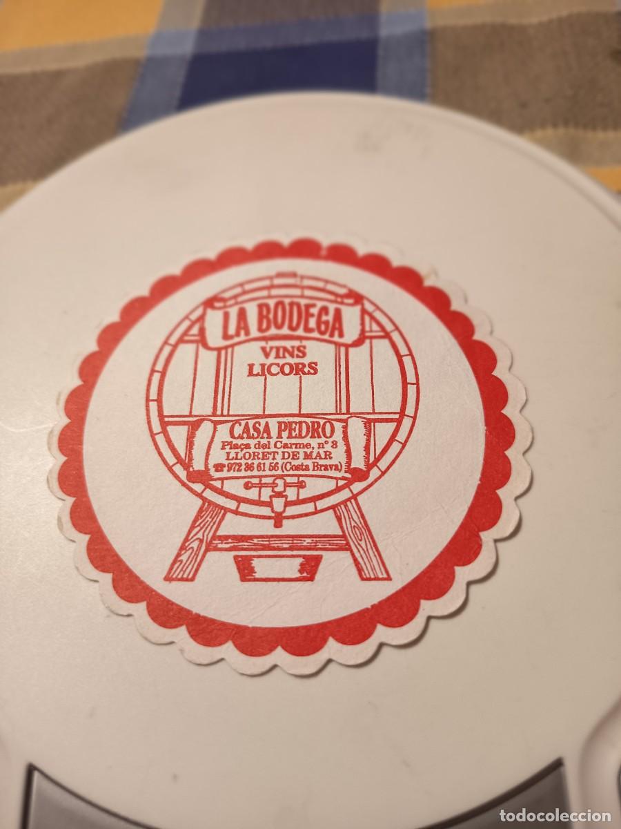 Otros art&iacute;culos de coleccionismo en papel: POSAVASOS LA BODEGA CASA PEDRO-LLORET DE MAR-GERONA