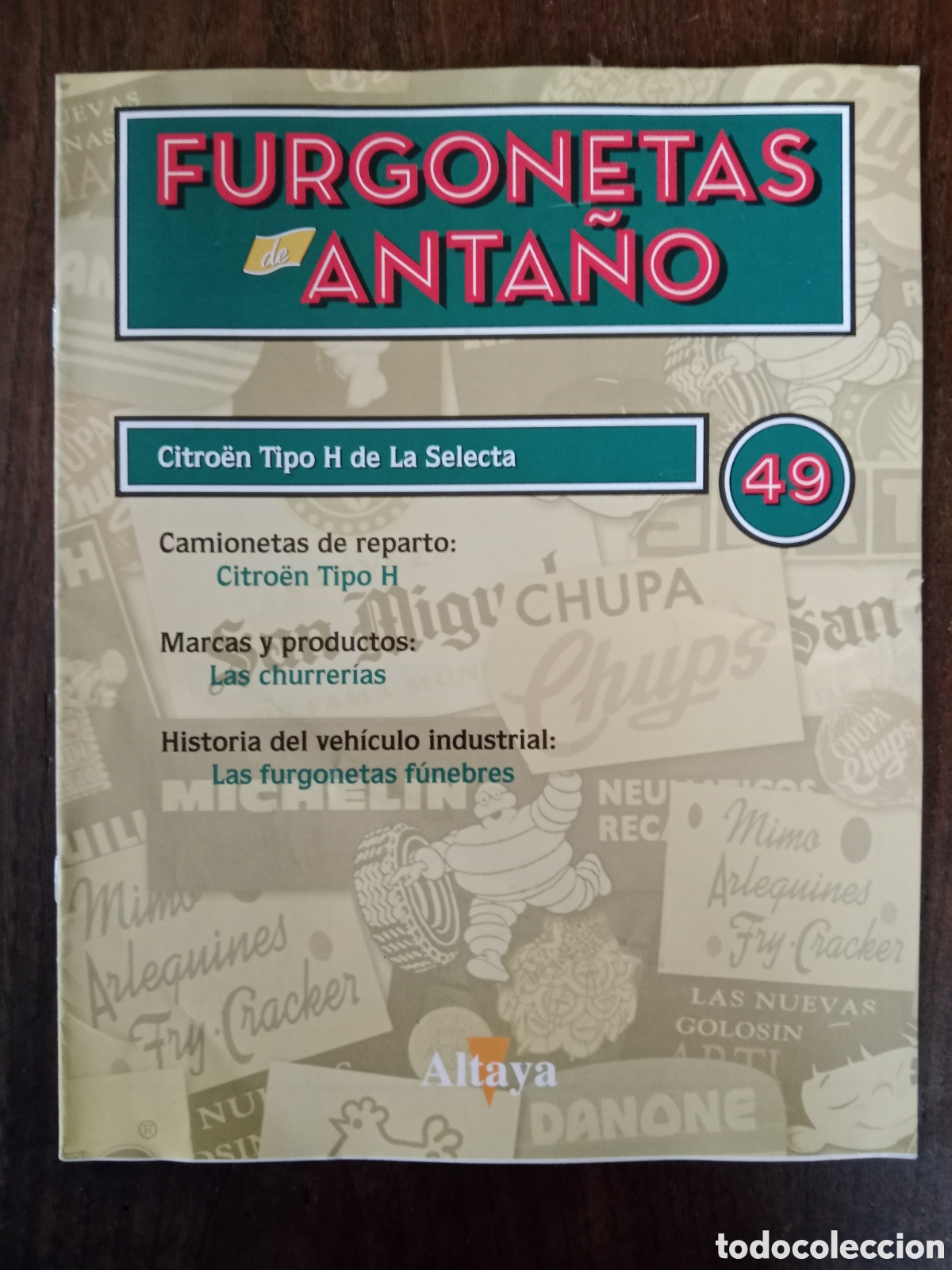 Otros art&iacute;culos de coleccionismo en papel: Fasc&iacute;culo furgoneta Citroen tipo H