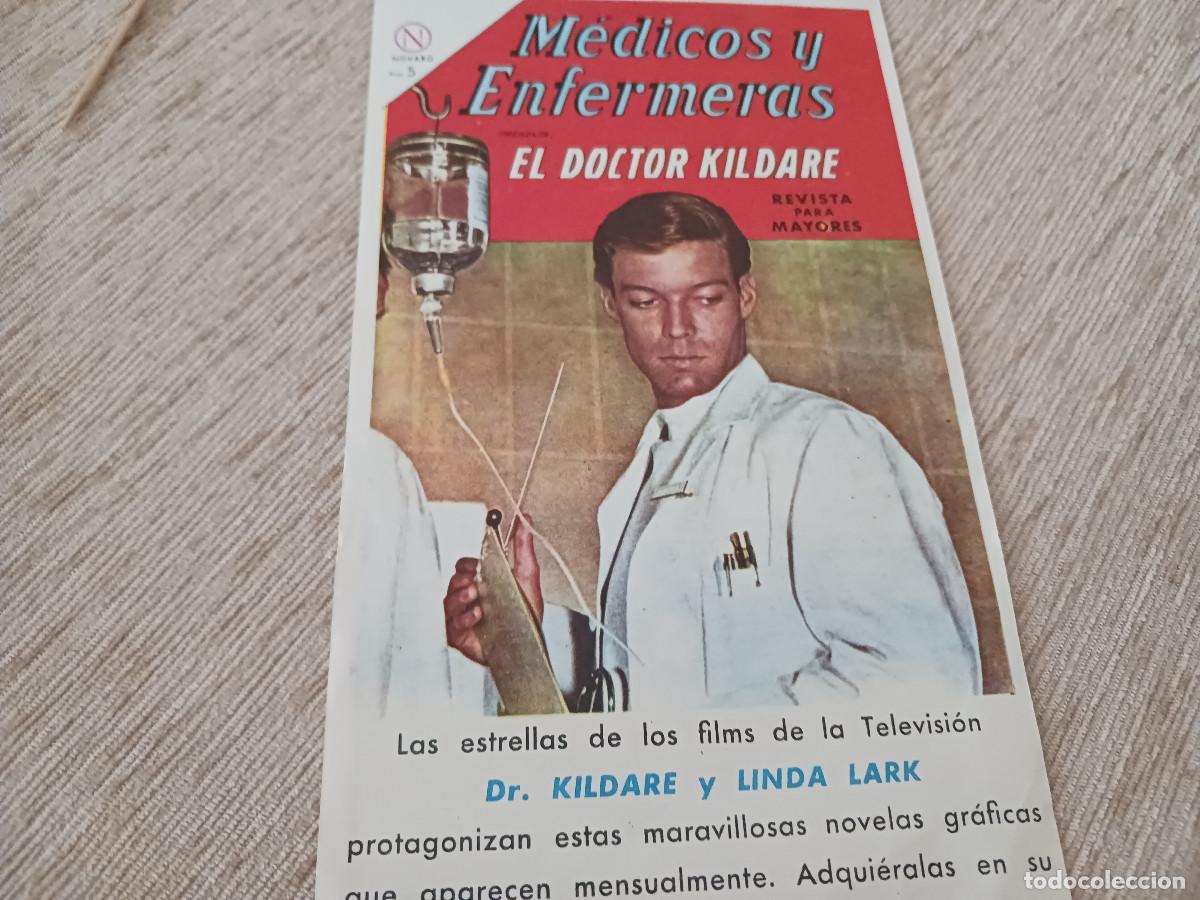 Otros art&iacute;culos de coleccionismo en papel: publicidad a dos caras de las nuevas novelas graficas, medicos y enfermeras, el doctor kildare