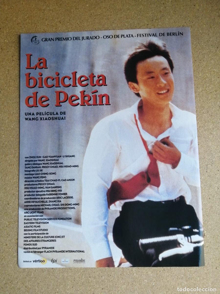 Otros art&iacute;culos de coleccionismo en papel: ANUNCIO CINE. LA BICICLETA DE PEKIN