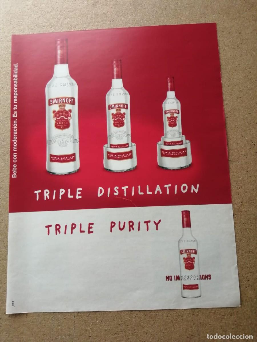 Otros art&iacute;culos de coleccionismo en papel: ANUNCIO. VODKA SMIRNOFF