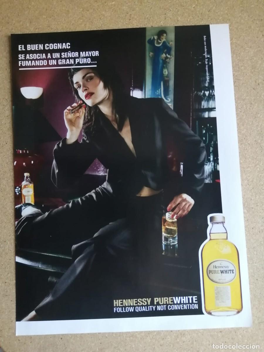 Otros art&iacute;culos de coleccionismo en papel: ANUNCIO. HENNESSY PURE WHITE