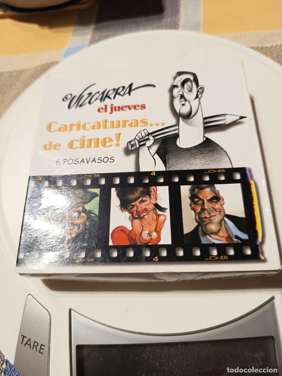 Otros art&iacute;culos de coleccionismo en papel: POSAVASOS DEL JUEVES CARICATURAS DEL CINE EN CAJA COMPLETA