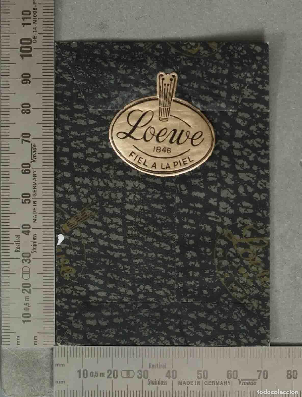 Otros art&iacute;culos de coleccionismo en papel: BOLSA. publicitario de Loewe - Fiel a la piel