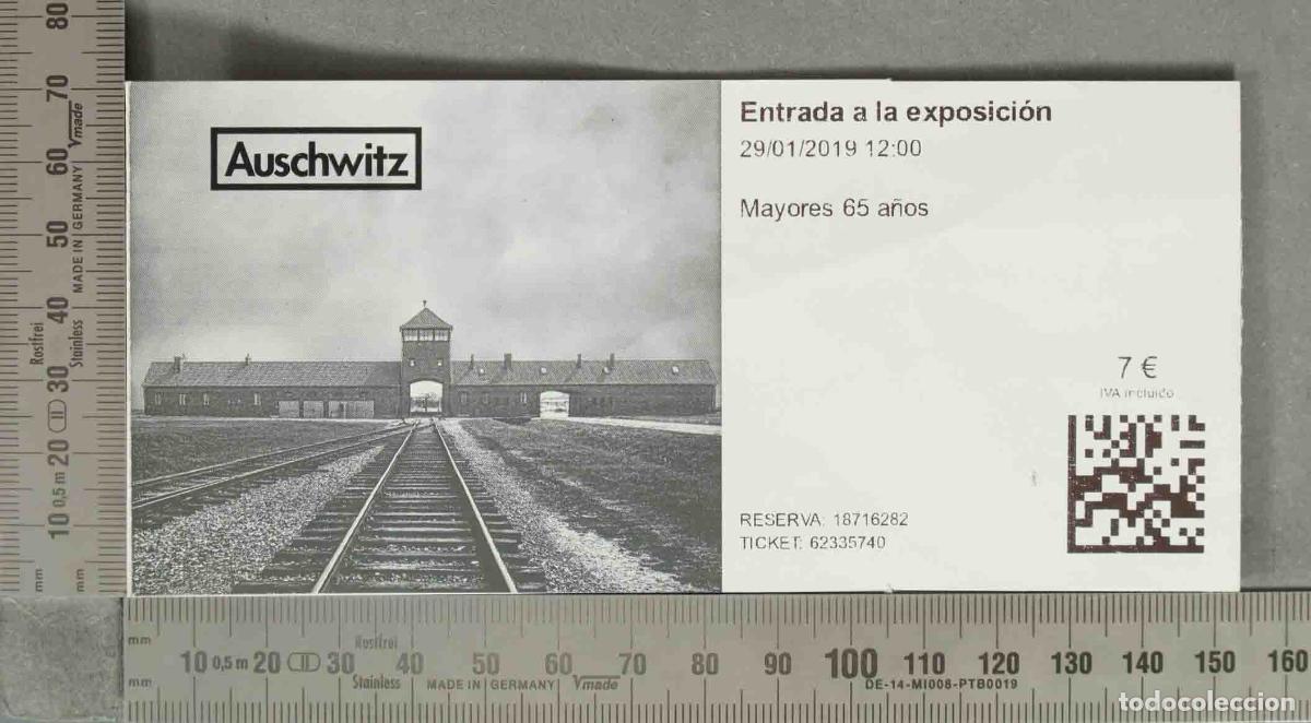 Otros art&iacute;culos de coleccionismo en papel: ENTRADA. Auschwitz - Cat&aacute;logo de la exposici&oacute;n - Museo Estatal de Auschwitz-Birkenau