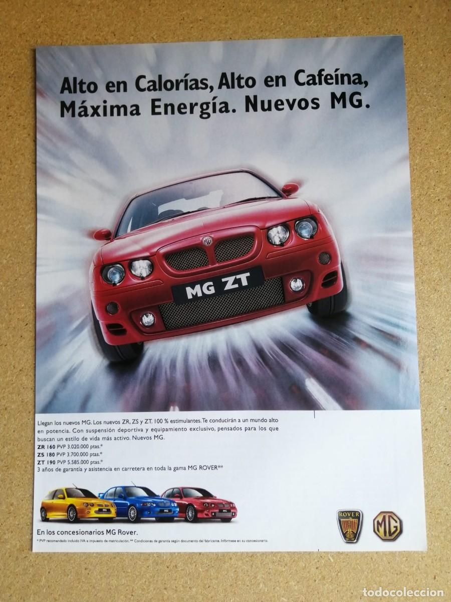 Otros art&iacute;culos de coleccionismo en papel: ANUNCIO. MG, NUEVA GAMA