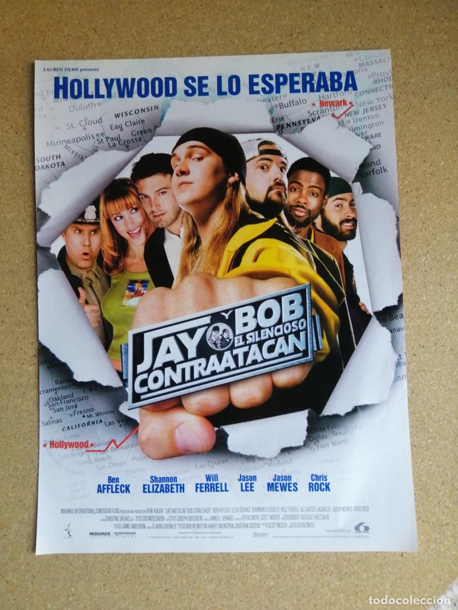 Otros art&iacute;culos de coleccionismo en papel: ANUNCIO CINE. JAY Y BOB EL SILENCIOSO CONTRAATACAN