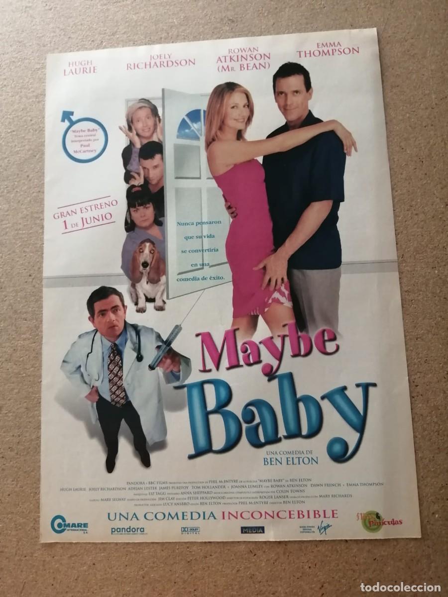 Otros art&iacute;culos de coleccionismo en papel: ANUNCIO CINE. MAYBE BABY