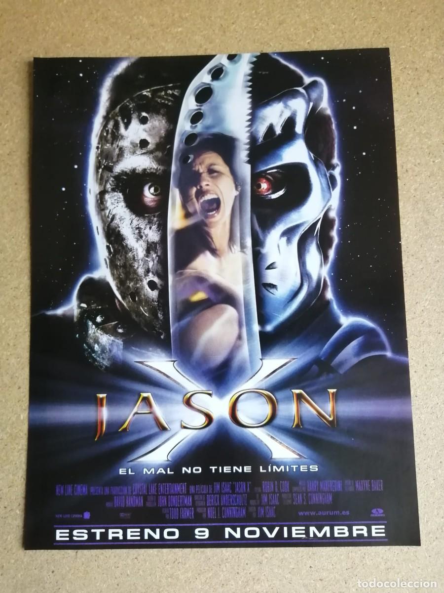 Otros art&iacute;culos de coleccionismo en papel: ANUNCIO CINE. JASON, EL MAL NO TIENE LIMITES