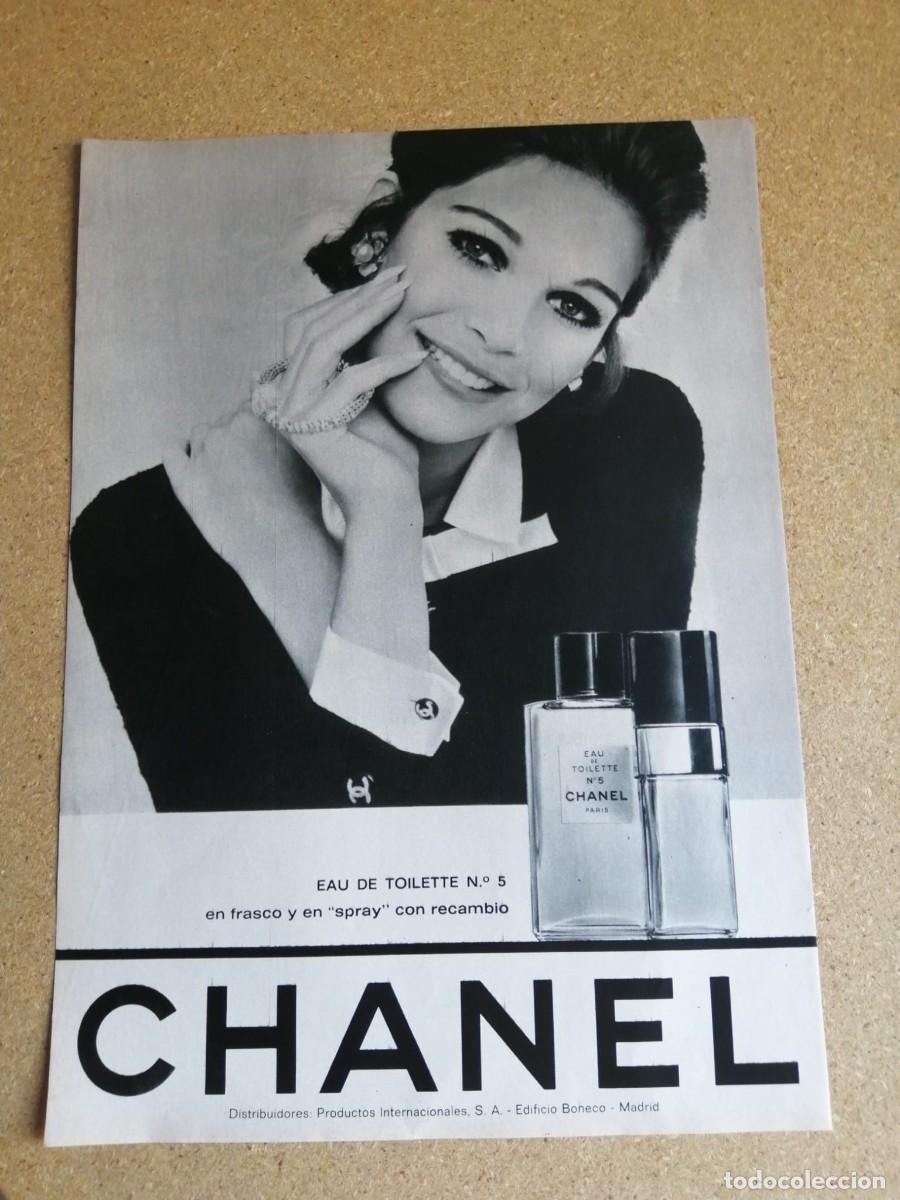 Otros art&iacute;culos de coleccionismo en papel: ANUNCIO. CHANEL, EAU DE TOILETTE N&ordm; 5