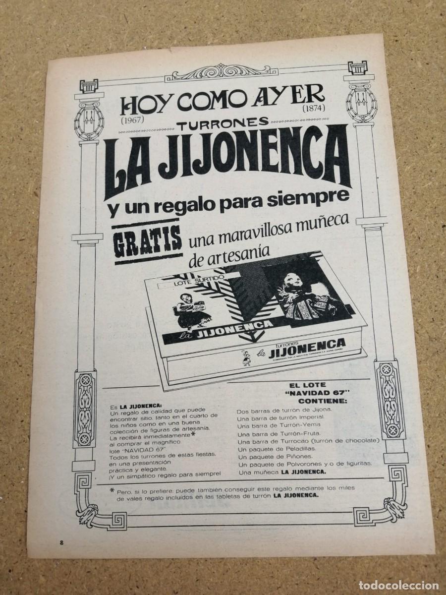 Otros art&iacute;culos de coleccionismo en papel: ANUNCIO. TURRONES LA JIJONENCA