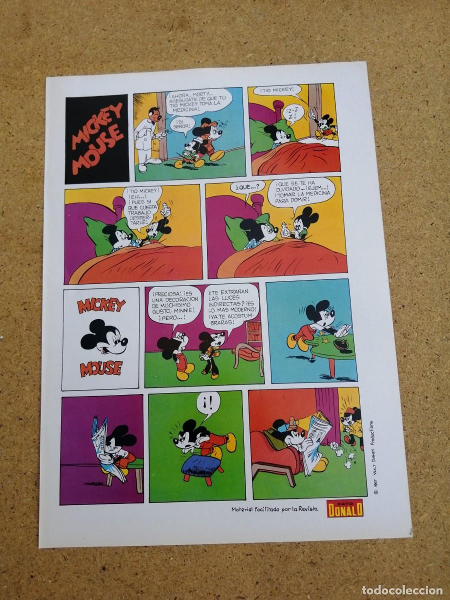 Otros art&iacute;culos de coleccionismo en papel: HOJA COMIC. MICKEY MOUSE
