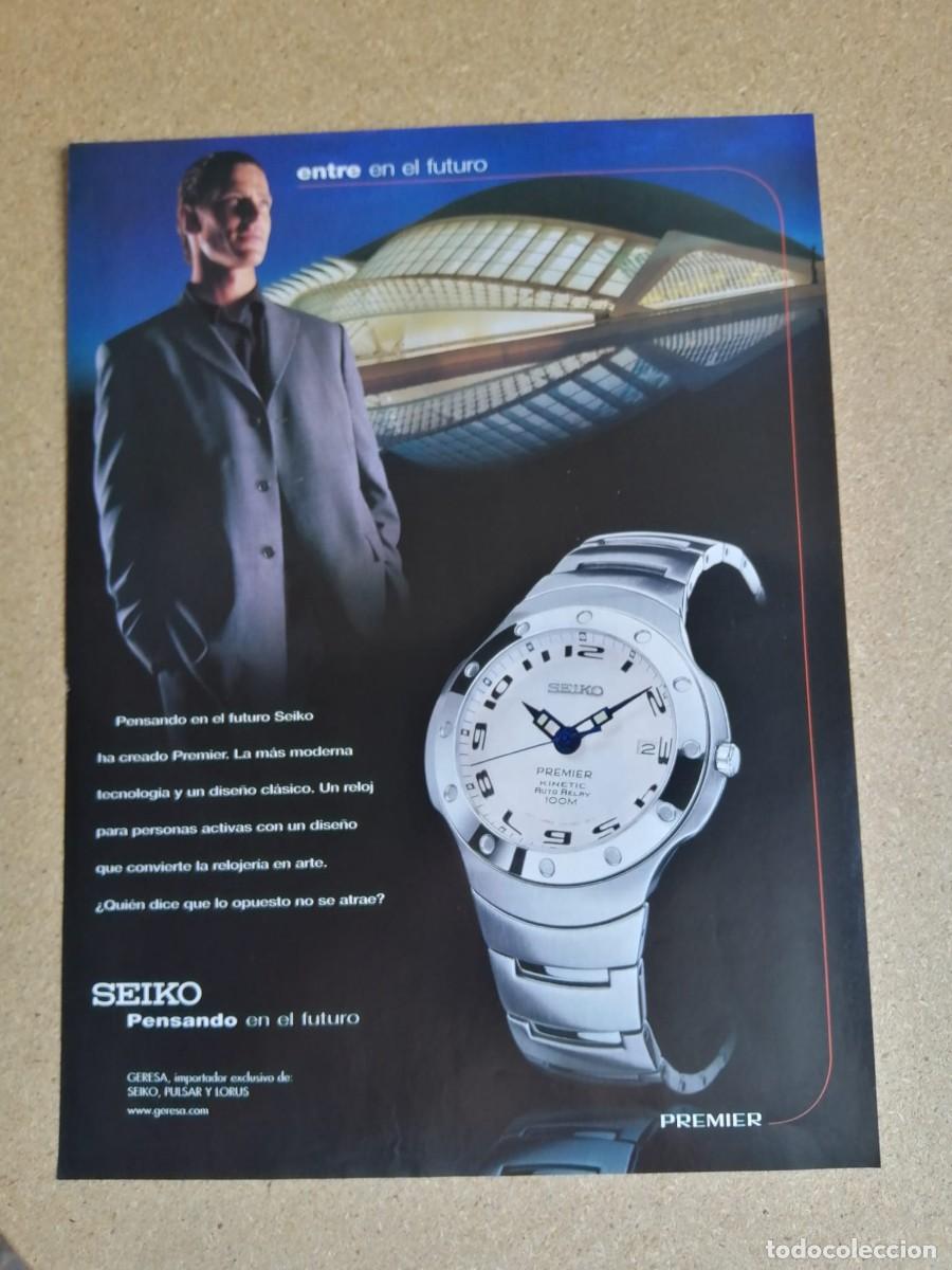Otros art&iacute;culos de coleccionismo en papel: ANUNCIO. RELOJES SEIKO