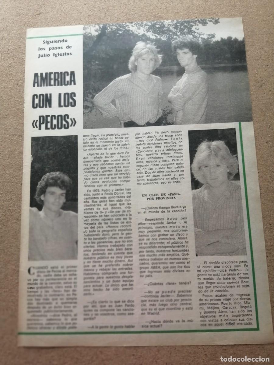 Otros art&iacute;culos de coleccionismo en papel: REPORTAJE. AMERICA CON LOS PECOS
