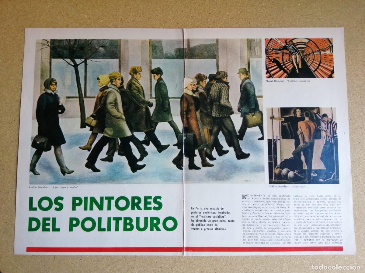 Otros art&iacute;culos de coleccionismo en papel: REPORTAJE. LOS PINTORES DEL POLITBURO