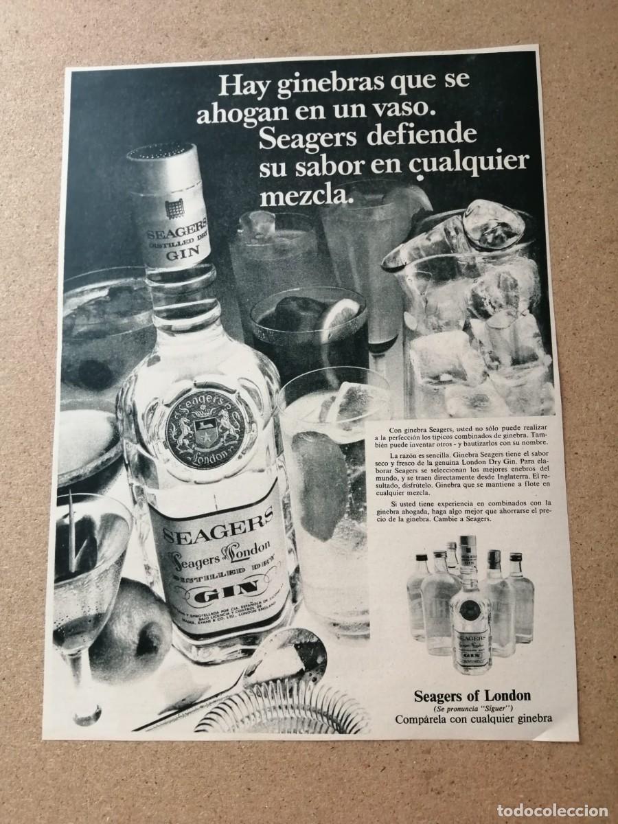 Otros art&iacute;culos de coleccionismo en papel: ANUNCIO. GINEBRA SEAGERS