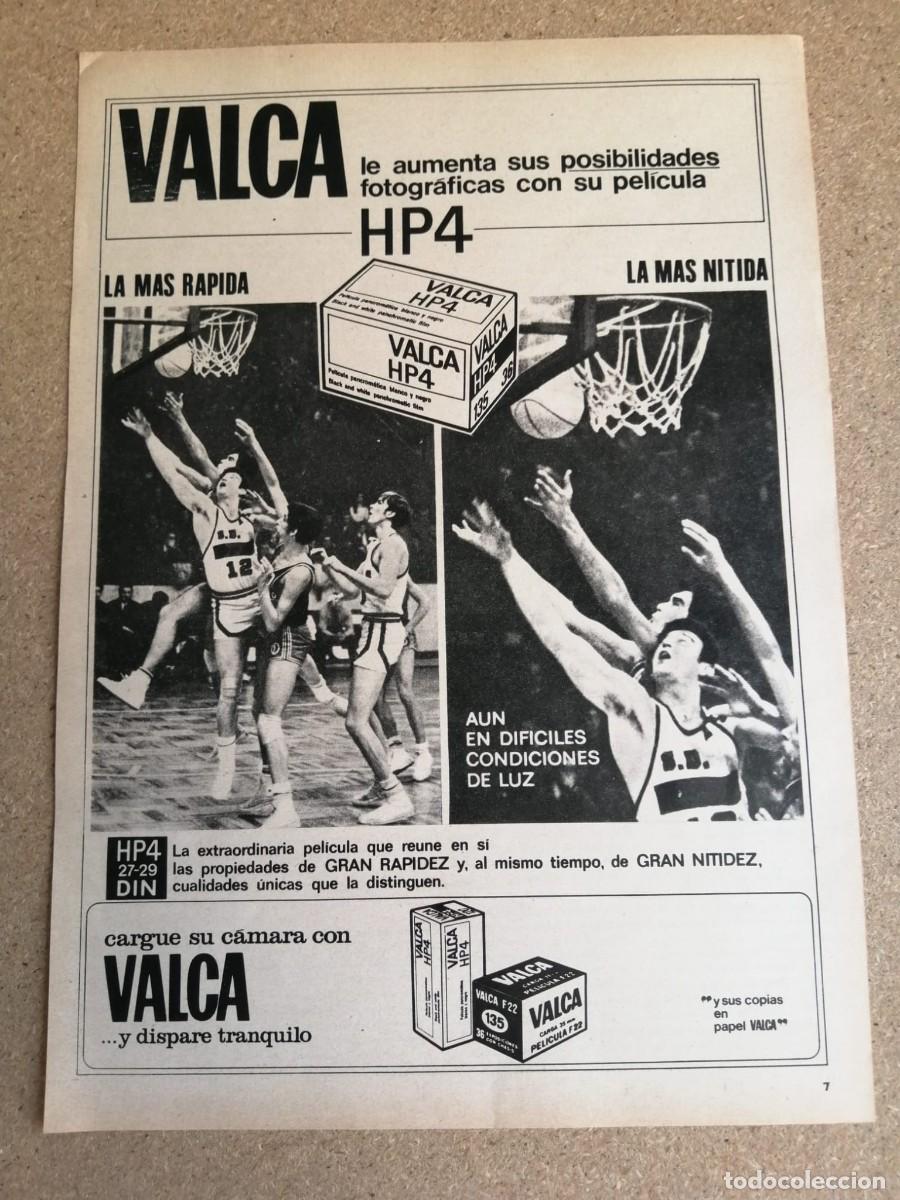 Otros art&iacute;culos de coleccionismo en papel: ANUNCIO. CARRETES FOTOGRAFICOS VALCA