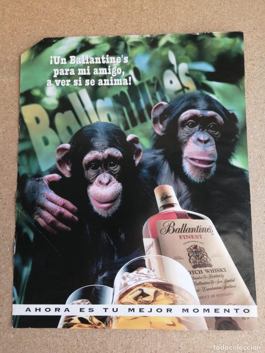 Otros art&iacute;culos de coleccionismo en papel: ANUNCIO. BALLANTINE' S