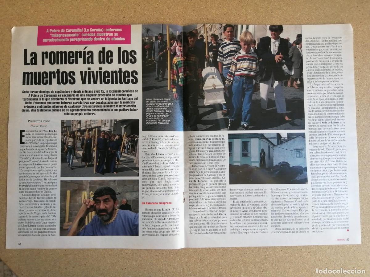 Otros art&iacute;culos de coleccionismo en papel: REPORTAJE. A POBRA DE CARAMI&Ntilde;AL, A CORU&Ntilde;A... LA ROMERIA DE LOS MUERTOS VIVIENTES