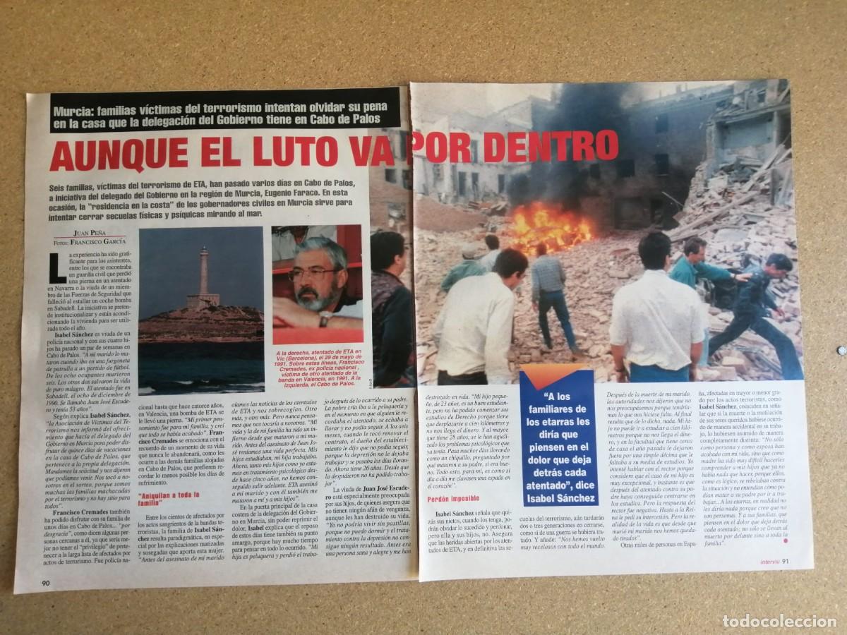 Otros art&iacute;culos de coleccionismo en papel: REPORTAJE. CABO DE PALOS, MURCIA... EL LUTO VA POR DENTRO