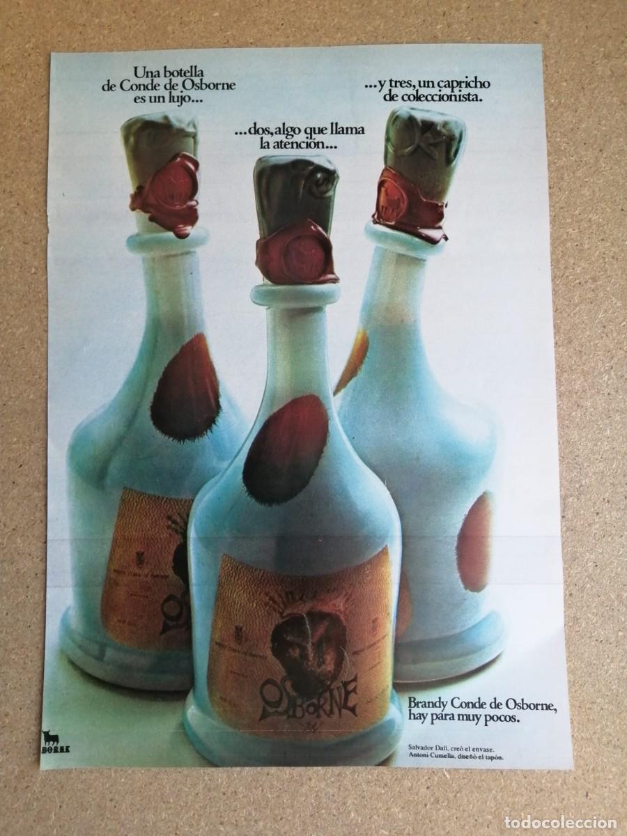 Otros art&iacute;culos de coleccionismo en papel: ANUNCIO. BRANDY CONDE DE OSBORNE