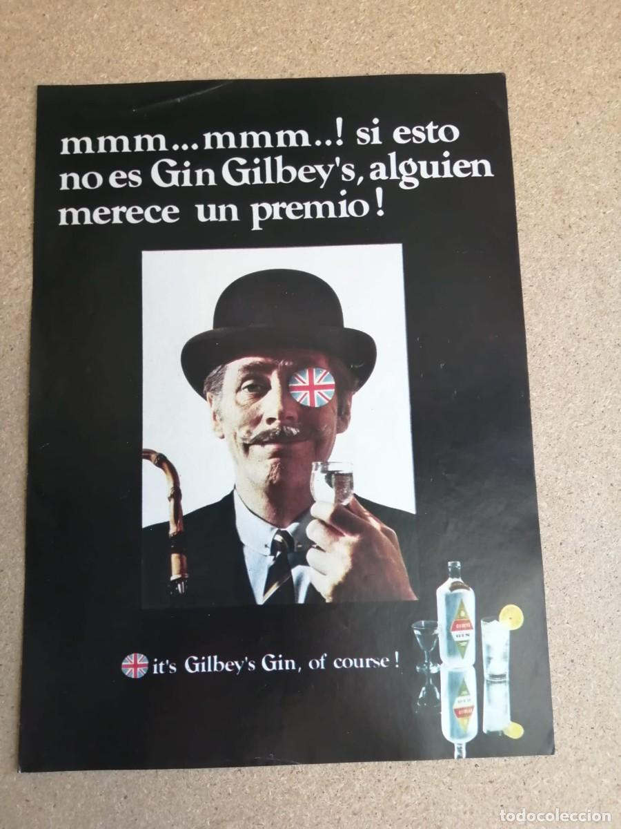 Otros art&iacute;culos de coleccionismo en papel: ANUNCIO. GIN GILBEY'S