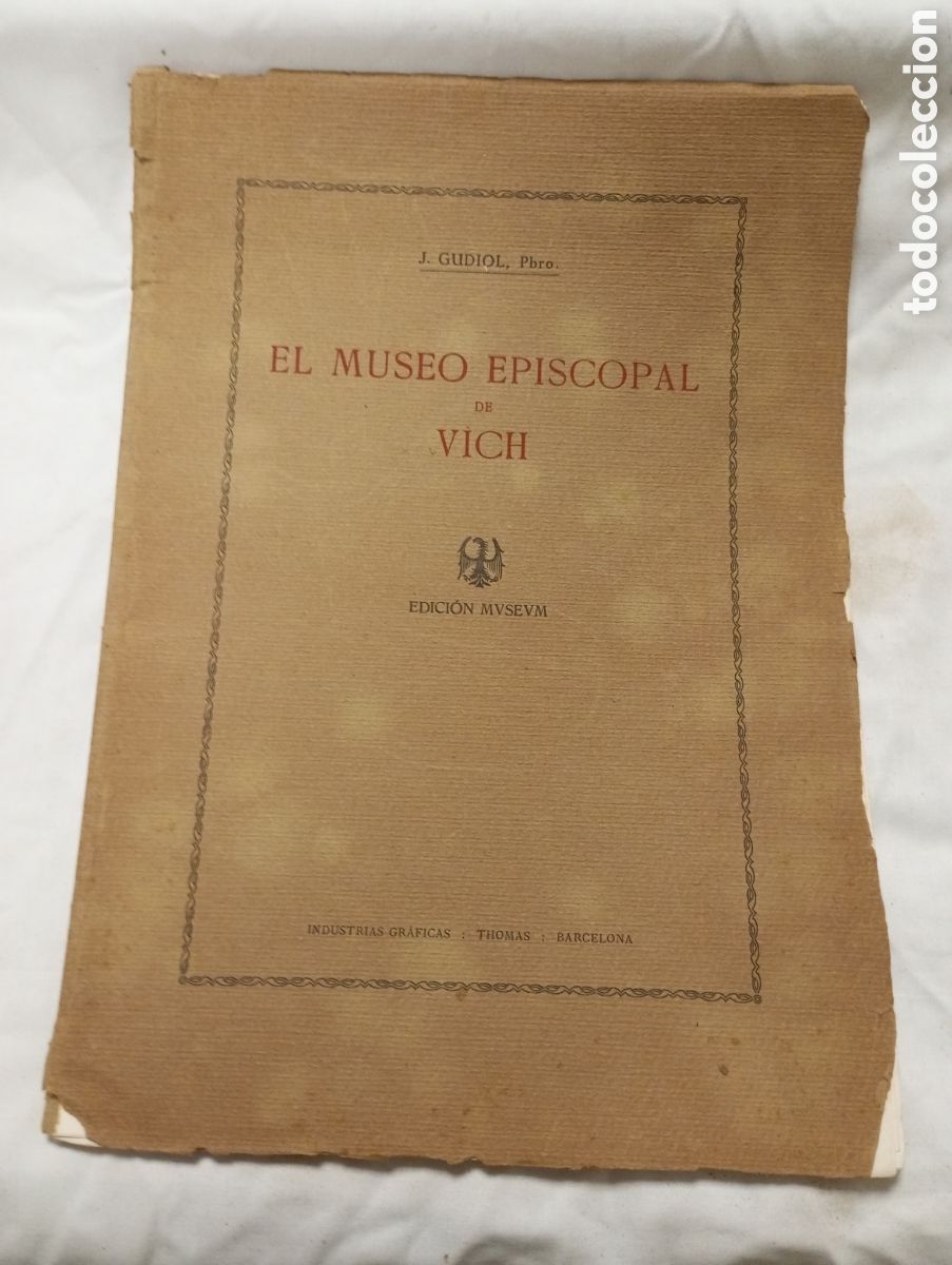 Otros art&iacute;culos de coleccionismo en papel: Vich museo episcopal 1891