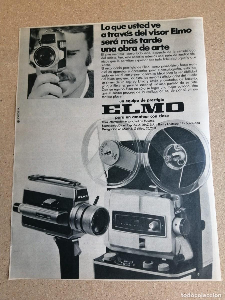Otros art&iacute;culos de coleccionismo en papel: ANUNCIO. VISORES Y PROYECTORES ELMO