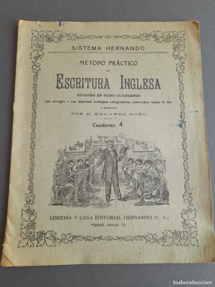 Sammelleidenschaft Andere Papierartikel: Escritura inglesa , sistema Hernando, cuaderno 4, solo 2 p&aacute;ginas usados , princ siglo XX