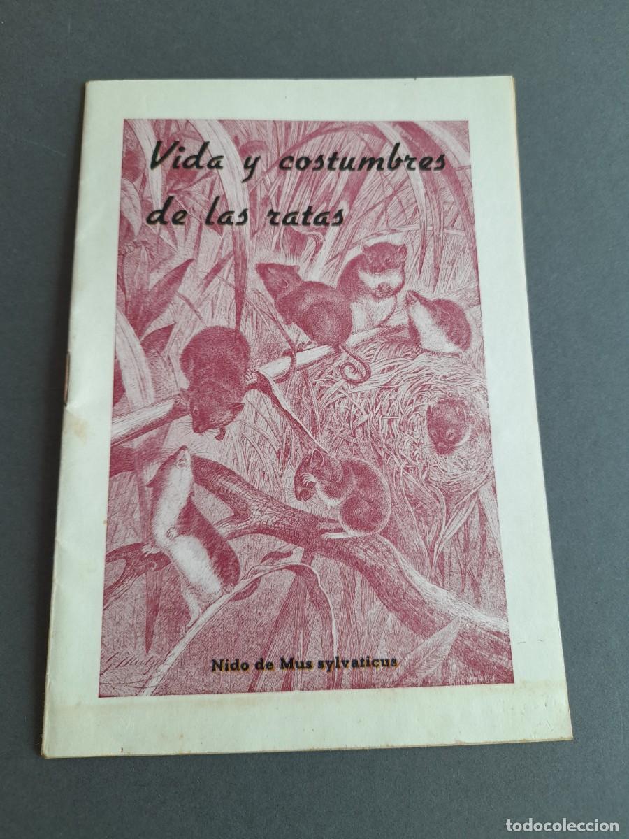 Otros art&iacute;culos de coleccionismo en papel: Vida y costumbres de las ratas, publicidad nogat mata ratas, gr&aacute;ficas pujol a&ntilde;os 60 aprox