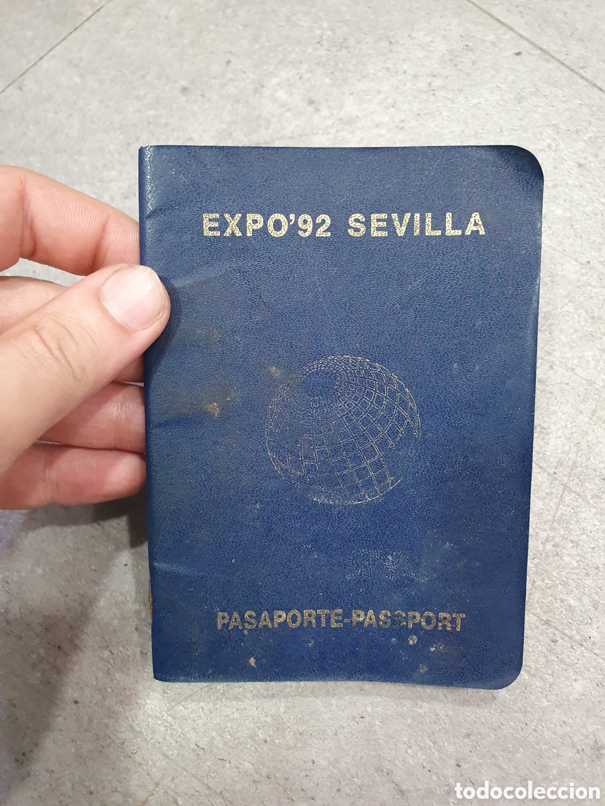 Otros art&iacute;culos de coleccionismo en papel: Pasaporte Expo 92 Sevilla. (L64)