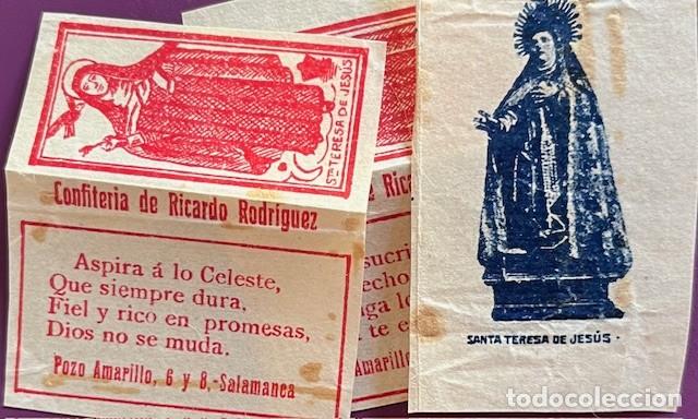 Otros art&iacute;culos de coleccionismo en papel: ANTIGUA PROPAGANDA DE LA CONFITERIA DE RICARDO RODRIGUEZ, SALAMANCA