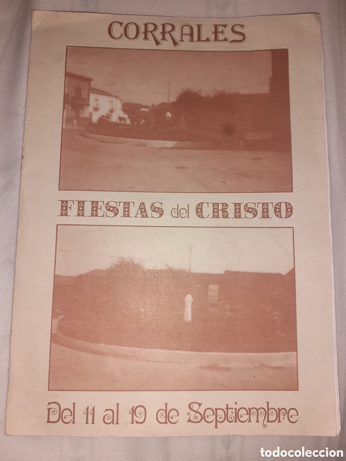 Otros art&iacute;culos de coleccionismo en papel: ANTIGUO PROGRAMA FIESTAS CORRALES DEL VINO. ZAMORA. 12 PAGS
