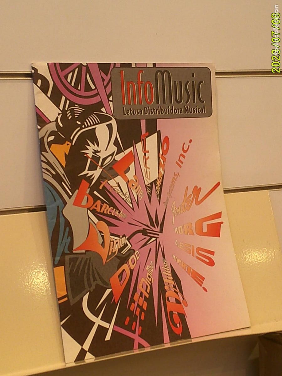 Otros art&iacute;culos de coleccionismo en papel: INFO MUSIC N&ordm; 2 ABRIL 1997 - LETUSA DISTRIBUIDORA MUSICAL