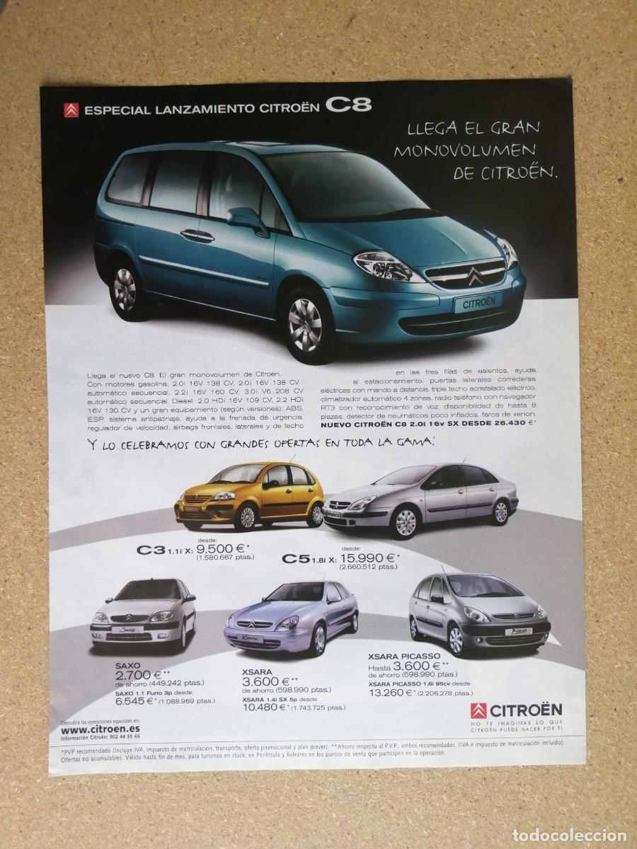 Otros art&iacute;culos de coleccionismo en papel: ANUNCIO. CITROEN NUEVA GAMA