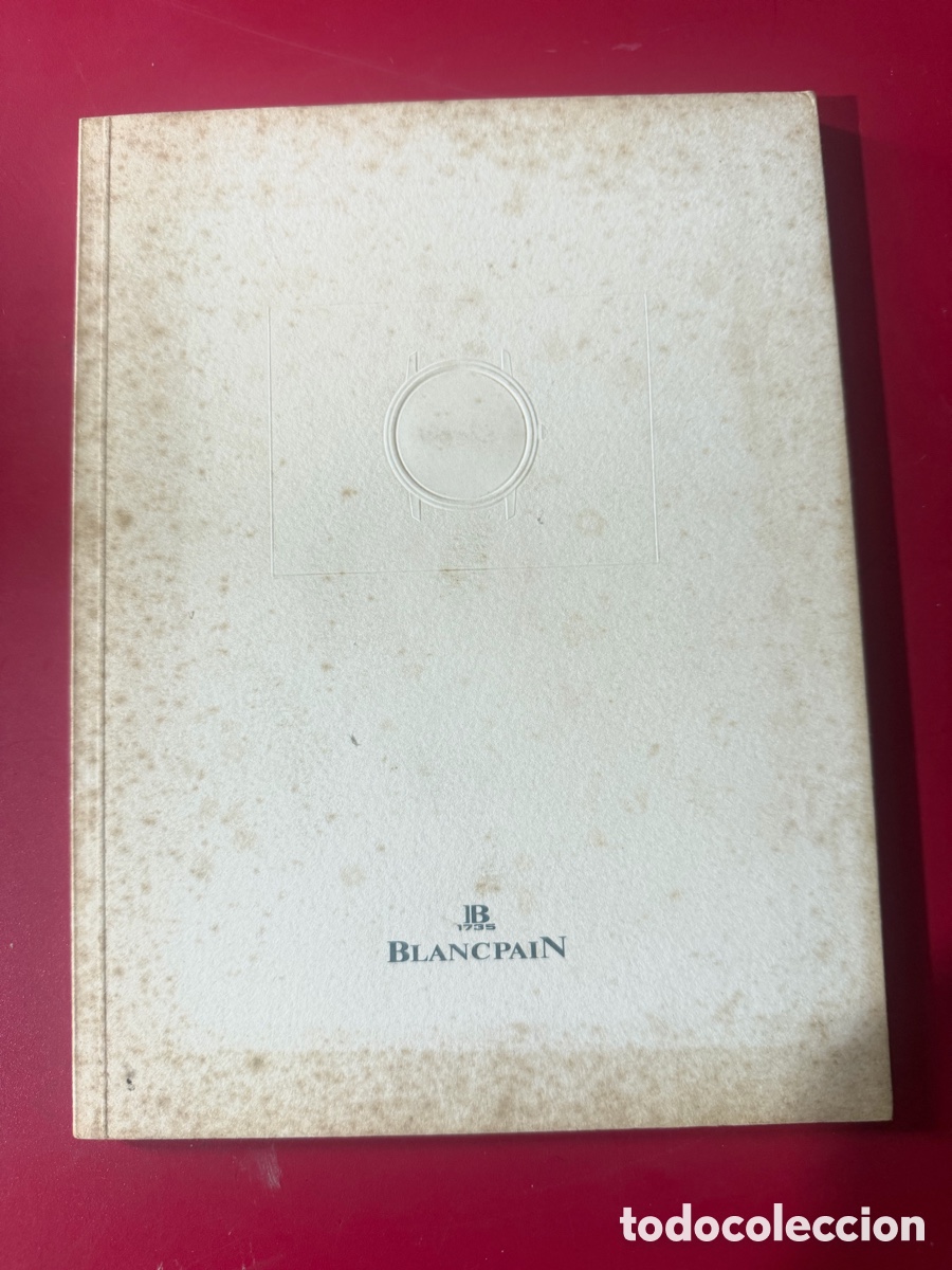 Otros art&iacute;culos de coleccionismo en papel: Cat&aacute;logo Blancpain Masterpiece Collection