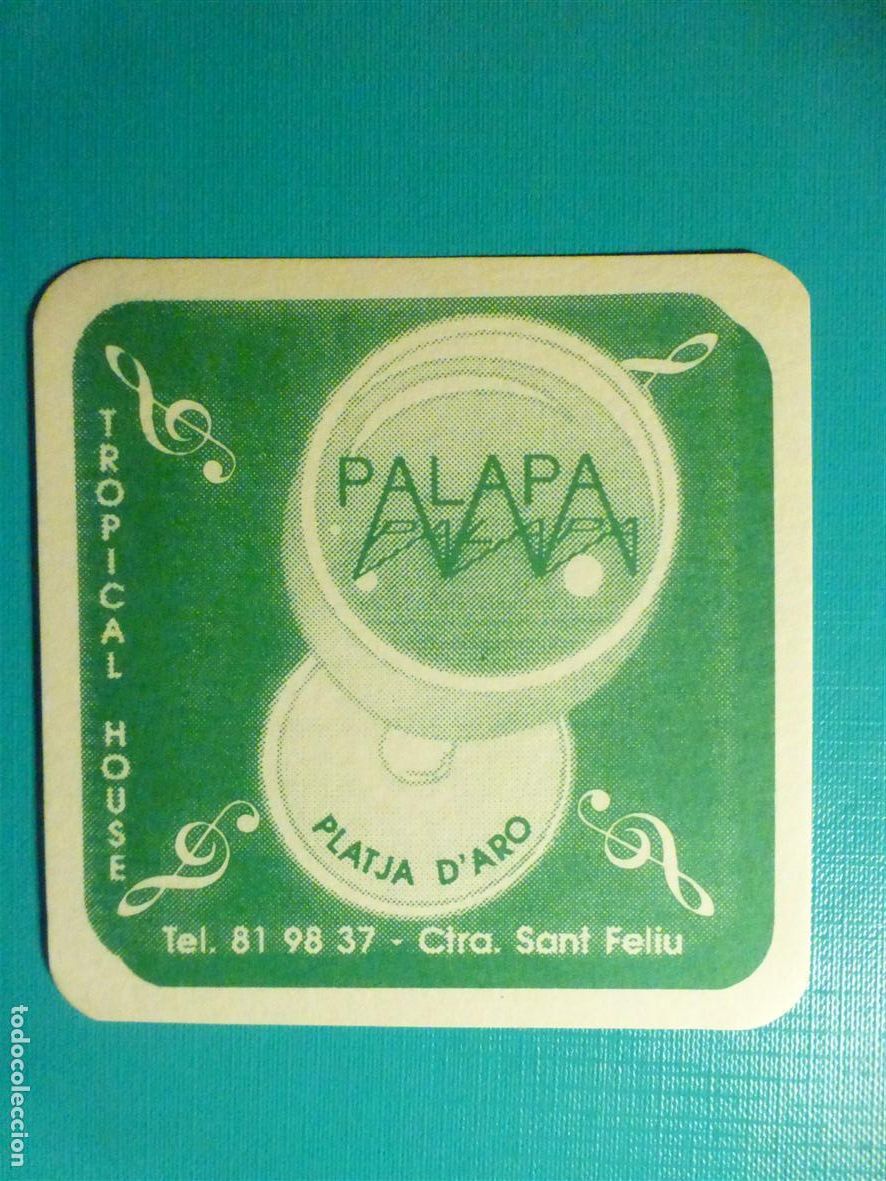 Otros art&iacute;culos de coleccionismo en papel: Posavasos Pub - Disco-Bar - Tropical House - Palapa - Platja D&acute;Aro - Gerona