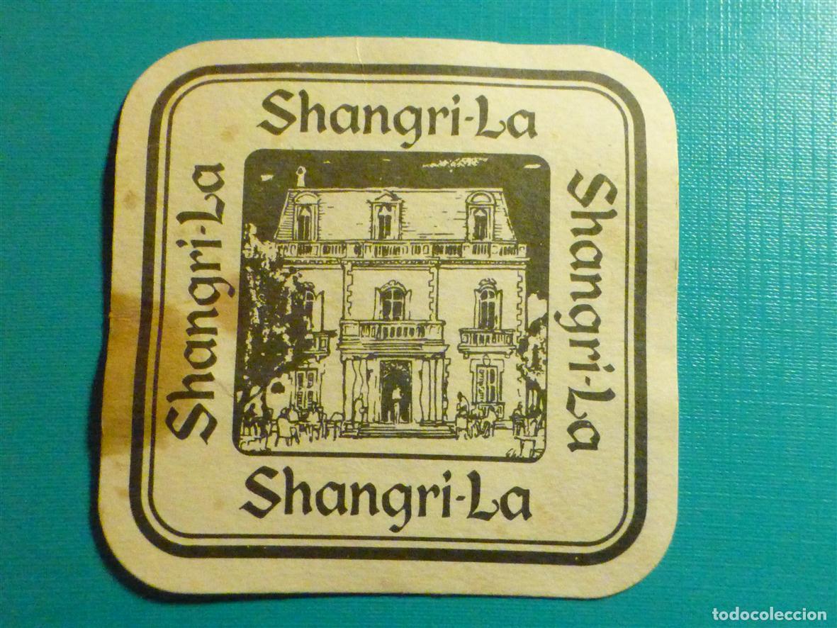 Otros art&iacute;culos de coleccionismo en papel: Posavasos Pub - Disco-Bar - Shangri-La -