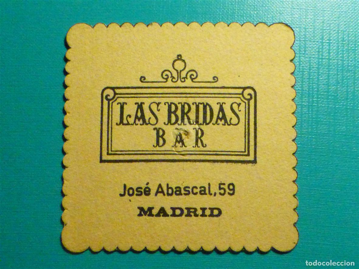 Otros art&iacute;culos de coleccionismo en papel: Posavasos Pub - Disco-Bar - Las Bridas Bar - Jos&eacute; Abascal,59 - Madrid