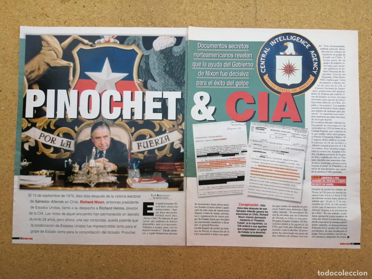 Otros art&iacute;culos de coleccionismo en papel: REPORTAJE. PINOCHET & CIA